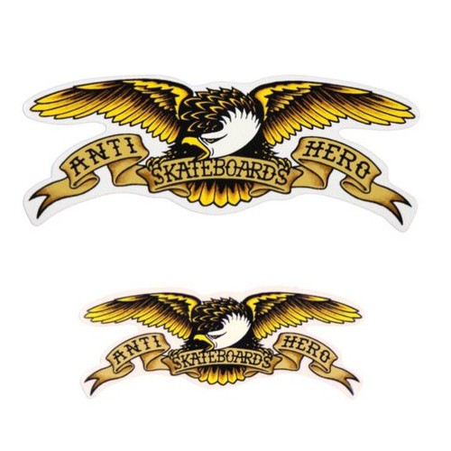 ANTI HERO - アンタイヒーロー "EAGLE" ステッカー (上大 / 下小)