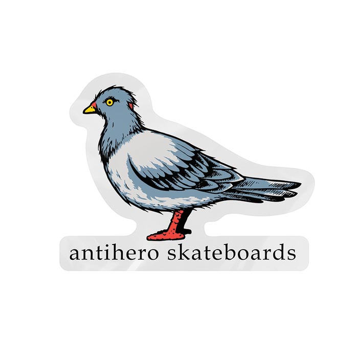 ANTI HERO - アンタイヒーロー "PIGEON" ステッカー (M/L)