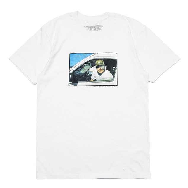 ANTI HERO - アンタイヒーロー "JEFF GROSSO" Tシャツ (WHITE)