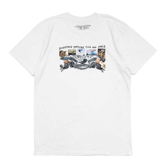 ANTI HERO - アンタイヒーロー "BONELESS SPACE" Tシャツ (WHITE)