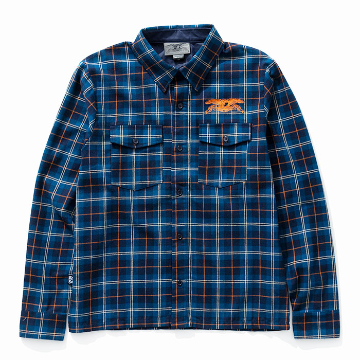 ANTI HERO - アンタイヒーロー "BASIC EAGLE" フランネル (Mサイズ)