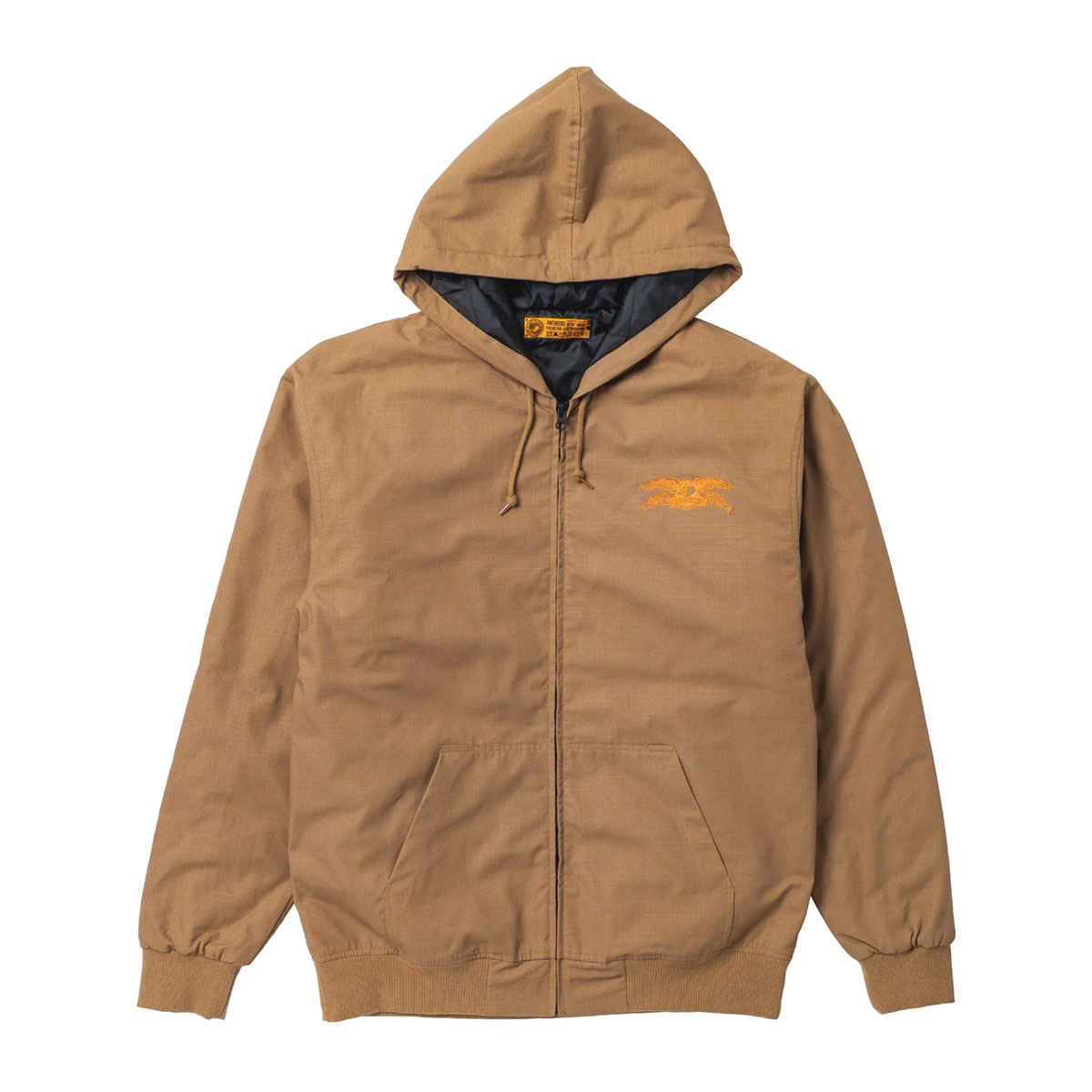 ANTI HERO - アンタイヒーロー "BASIC EAGLE" RIPSTOP JKT (BROWN) Lサイズ