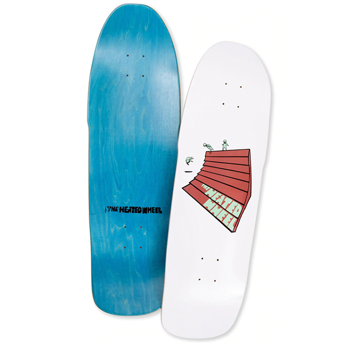 HEATED WHEEL - ヒーテッドウィール "SLAM TIME" DECK (W9.6xL31.5)