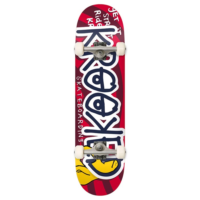 KROOOKED - クルキッド "SHMOO KRASH" コンプリート W7.5xL29 (RED)
