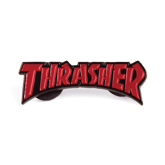 THRASHER - スラッシャー "MAG LOGO" PINS ピンズ バッチ