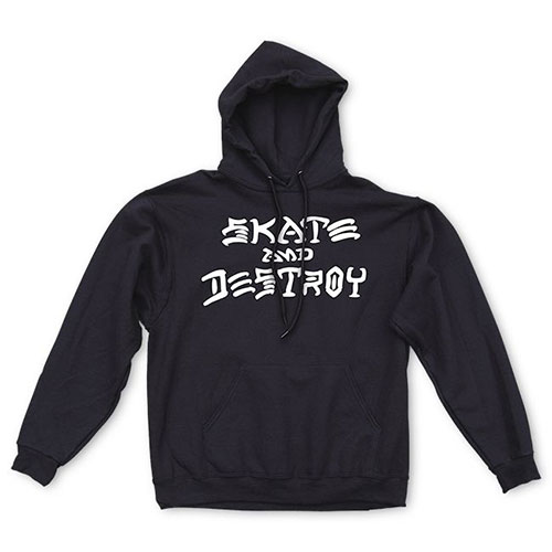 THRASHER - スラッシャー "SKATE AND DESTROY" HOODIE (Lサイズ)
