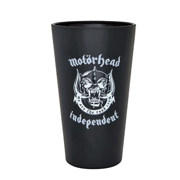 INDEPENDENT - インディペンデント "MOTORHEAD WAR PIG" グラス (BLACK)
