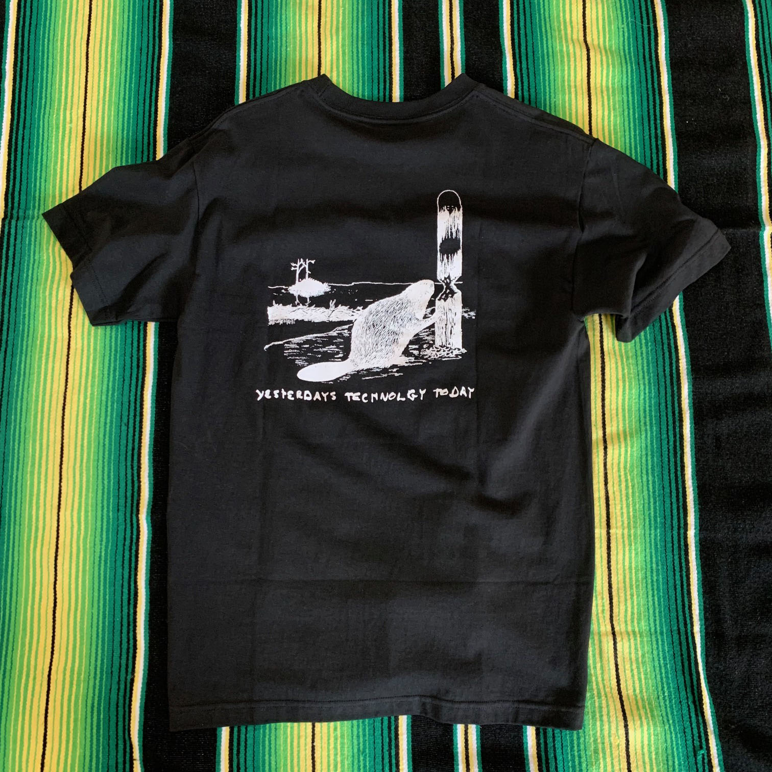 THE DRIVEN - ドリブン "Beaver" S/S Tシャツ (BLACK) Mサイズ