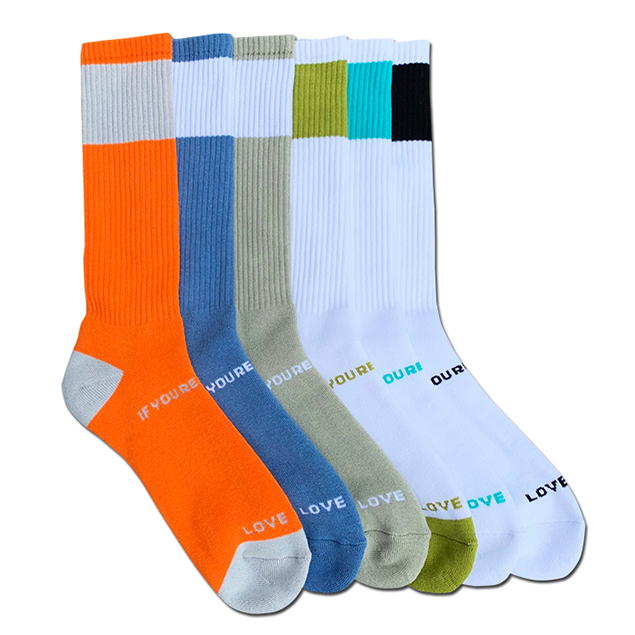 9 COUNT - ナインカウント "ONE WAY" SOCKS ソックス