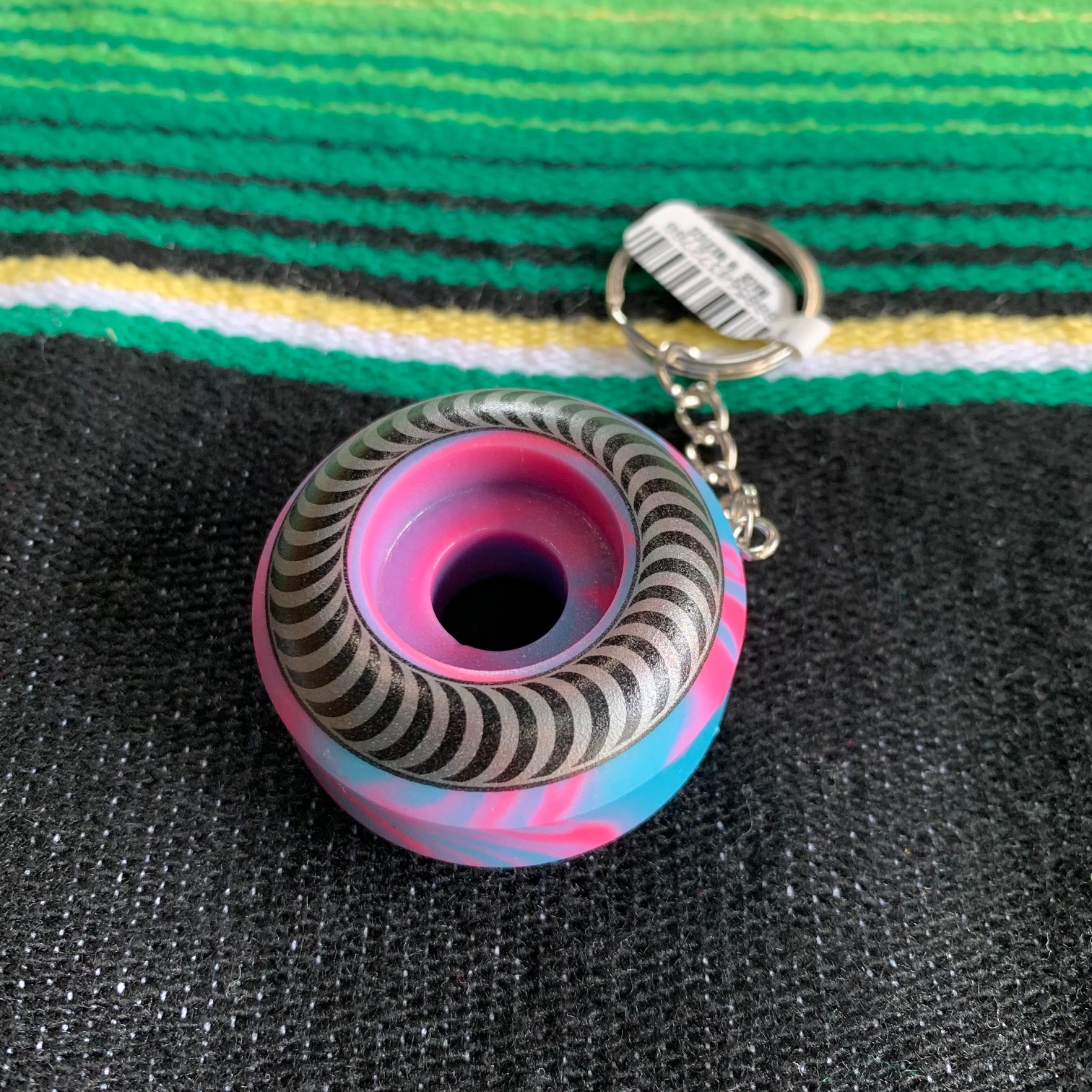 SPITFIRE - スピットファイア "WHEEL KEYCHAIN" (PINK/BLUE)
