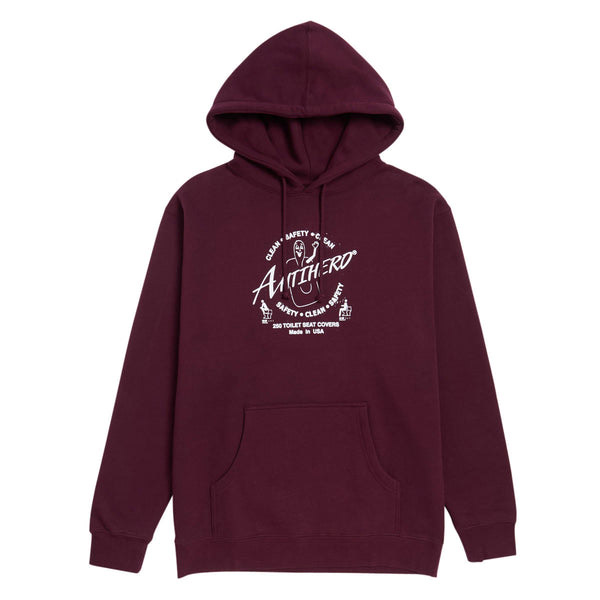 ANTI HERO - アンタイヒーロー "CLEAN SAFTY" HOODIE (BURGUNDY) Lサイズ