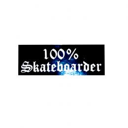 100%SKATEBOARDER - 100%スケートボーダー "LOGO" ステッカー