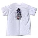 BLACK SHEEP SKATES - "MOBBY GUADALUPE" S/S TEE (白)