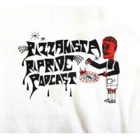 ANDY ROY - アンディーロイ "PIZZANISTA" S/S Tシャツ (WHITE)