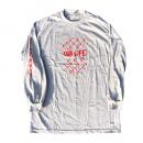 OUR LIFE - アワーライフ "FANCED IN" L/S Tシャツ (ICE GRAY)