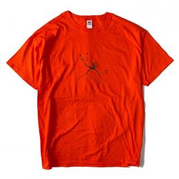 OUR LIFE - アワーライフ "COFFIN RAINBOW" S/S Tシャツ (オレンジ)