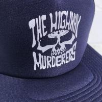 THE HIGHWAY MURDERERS - "BACK LOGO" メッシュCAP (NAVY)