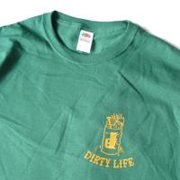 OUR LIFE - アワーライフ "DIRTY PIGEON" S/S Tシャツ (GREEN)