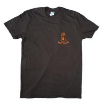 OUR LIFE - アワーライフ "DIRTY PIGEON" S/S Tシャツ (BROWN)
