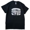 OUR LIFE - アワーライフ "BURNING BOBS" S/S Tシャツ (BLACK)