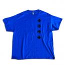 BLACK SHEEP SKATES - "IRON CROSS" S/S Tシャツ (BLUE)
