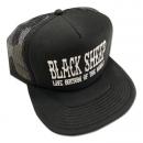 BLACK SHEEP SKATES - ブラックシープ"B.O.W" MESH (黒x白)