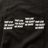 BLACK SHEEP SKATES - "THEY LIVE" S/S Tシャツ (BLACK)