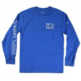 DOOM SAYERS "SNAKE SHAKE" L/S TEE シャツ (ROYAL BLUE)