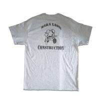 MAKA LASSI - マカラッシ "MAKA CONSTRUCTION" S/S TEE (灰)