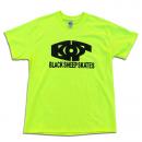 BLACK SHEEP SKATES - "KIDNEY" S/S Tシャツ (S.Green)