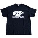 BLACK SHEEP SKATES - "KIDNEY" S/S Tシャツ (BLACK)