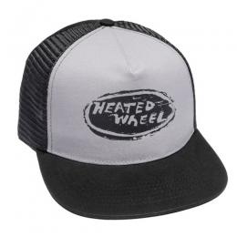 HEATED WHEEL - ヒーテッドウィール "OVAL" MESH CAP (GRAY)