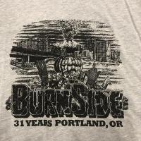 BURNSIDE - バーンサイド "31TH YEARS TEE" Tシャツ (ORANGE)