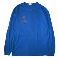 OUR LIFE - アワーライフ "FIRED" L/S Tシャツ (ROYAL BLUE)