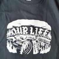 OUR LIFE - アワーライフ "BURNING BOBS" S/S Tシャツ (BLACK)