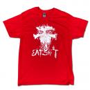 BLACK SHEEP SKATES - "EAT SHIT" S/S Tシャツ (RED)