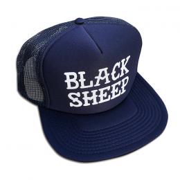BLACK SHEEP SKATES - "ANTI LOGO" MESH CAP (NAVY)