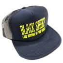 BLACK SHEEP SKATES - ブラックシープ"B.O.W" MESH (紺x蛍光黄)