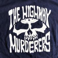 THE HIGHWAY MURDERERS - "FRONT LOGO" S/S TEE(ネイビー)