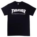 THRASHER - スラッシャー  "MAG LOGO" S/S Tシャツ (BLACK)