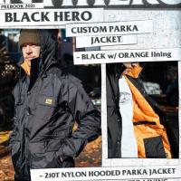 ANTI HERO - アンチ ヒーロー "BLACK HERO" CUSTOM PARKA(黒)