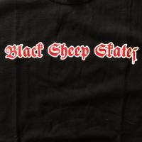 BLACK SHEEP SKATES - "THEY LIVE" S/S Tシャツ (BLACK)