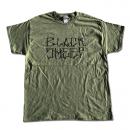 BLACK SHEEP SKATES - "BS MOBBY" S/S Tシャツ (ARMY)